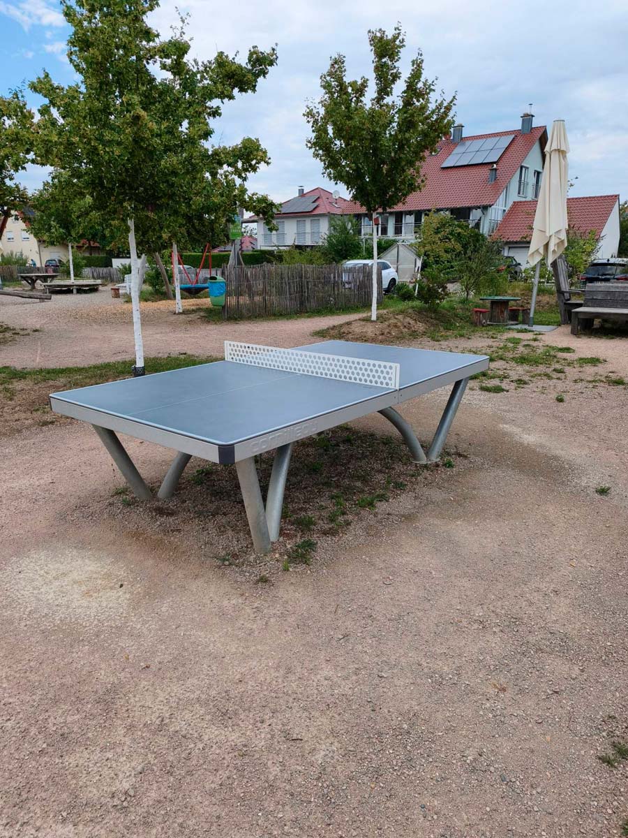 Tischtennis bei Johanniterallee