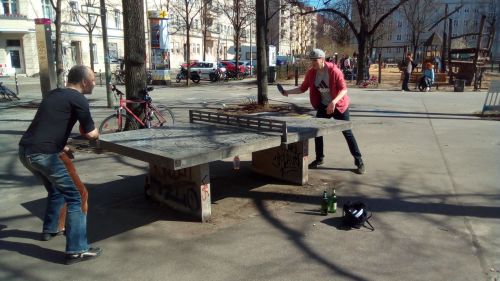 Tischtennis bei Weserstraße