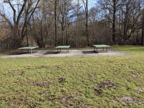 Tischtennis bei Uferweg