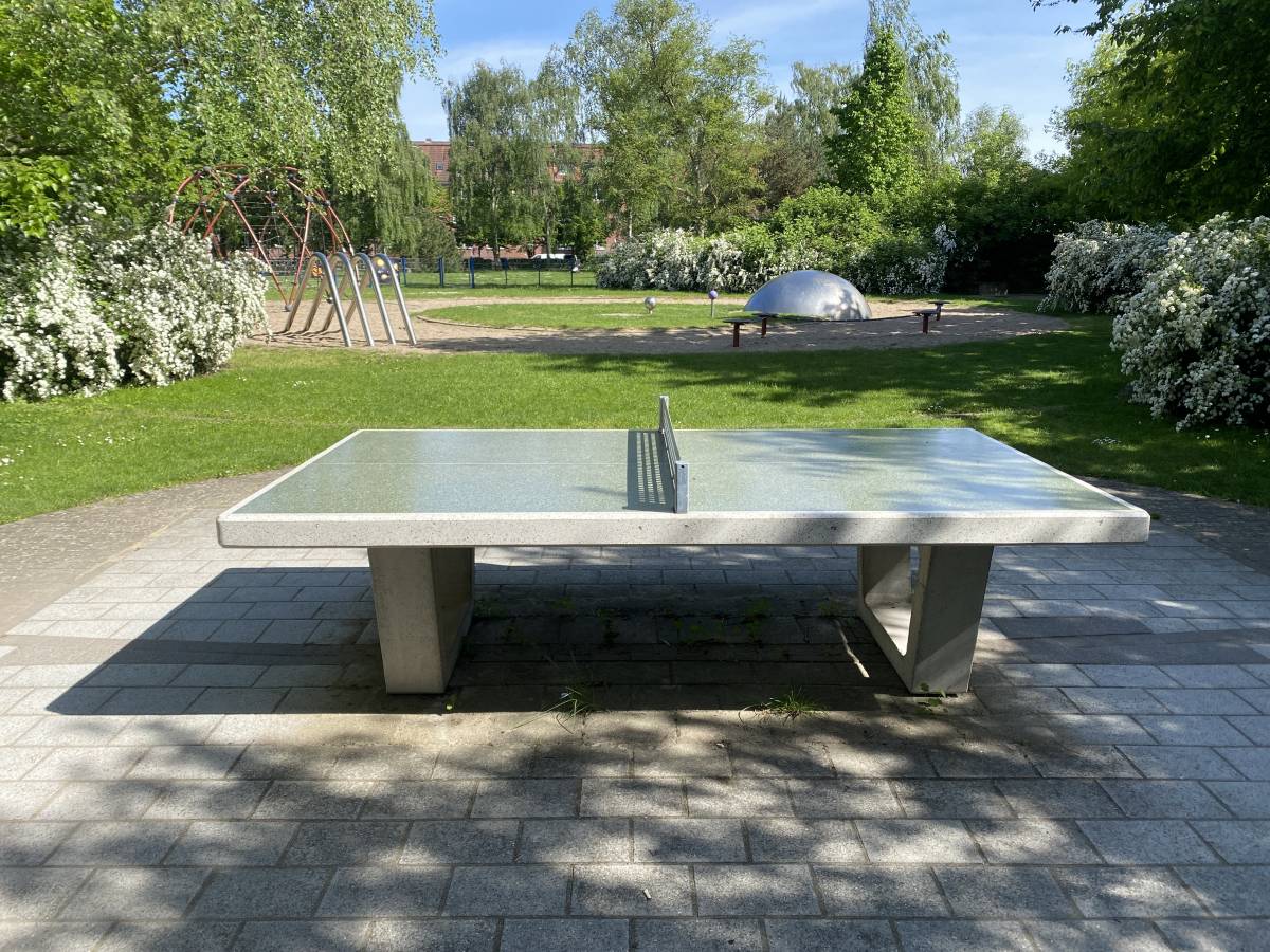 Tischtennis bei Thomas-Müntzer-Platz