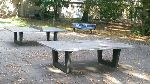 Tischtennis bei Barfusstraße