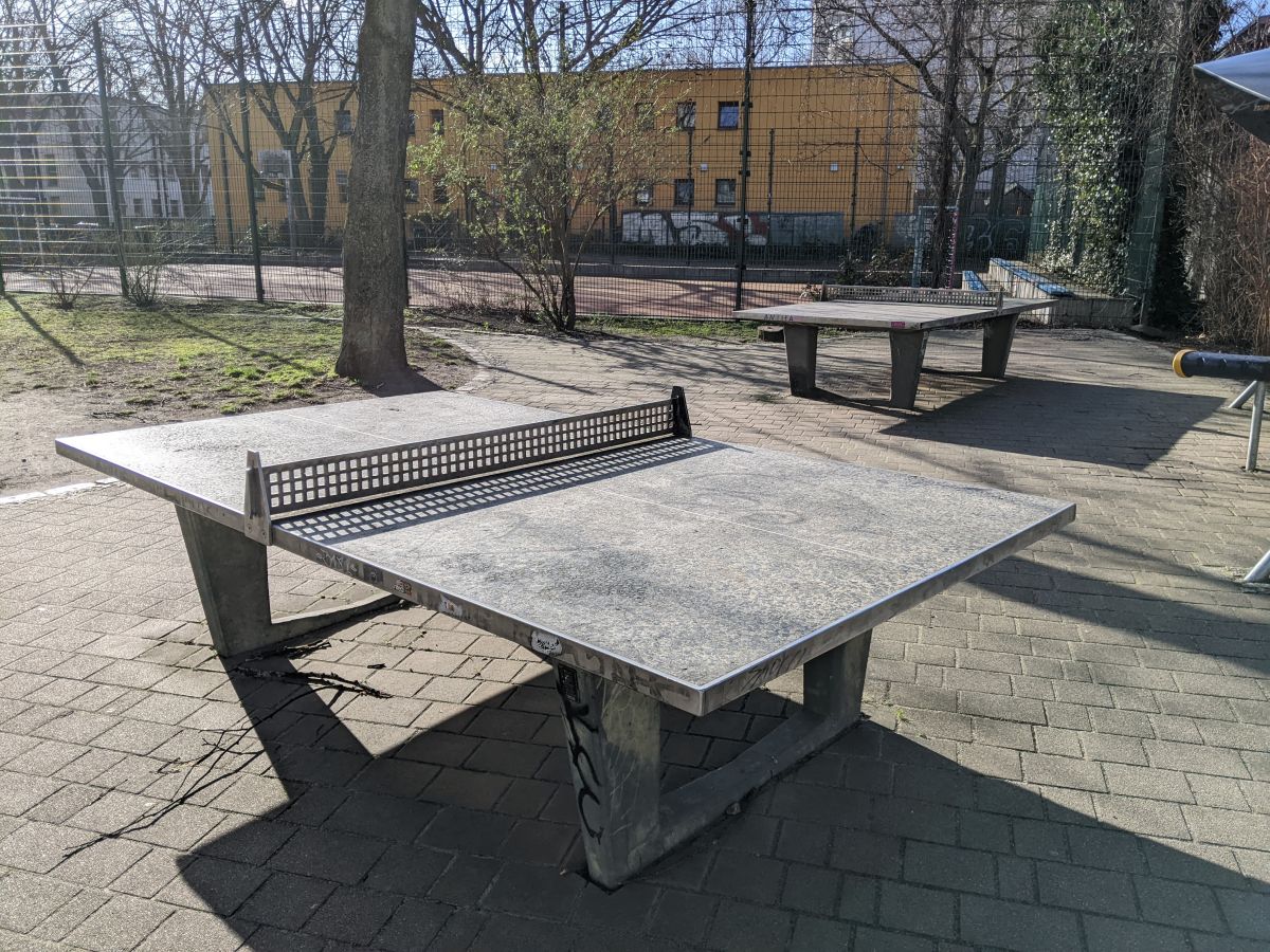 Tischtennis bei Sophienstraße