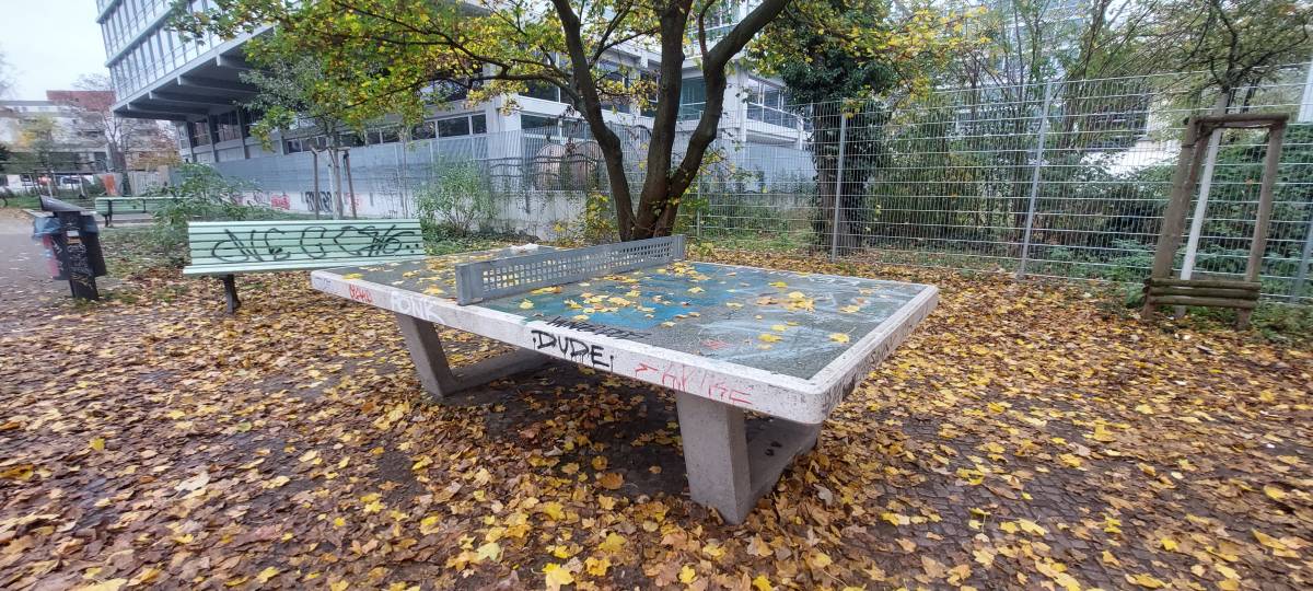 Tischtennis bei Gerichtstraße