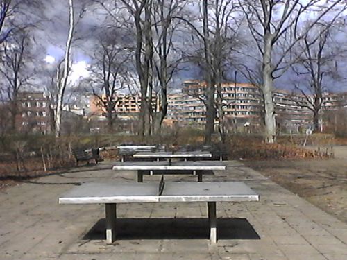 Tischtennis bei John-Foster-Dulles-Allee