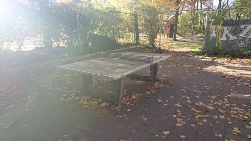 Tischtennis bei Kazmairstraße 66
