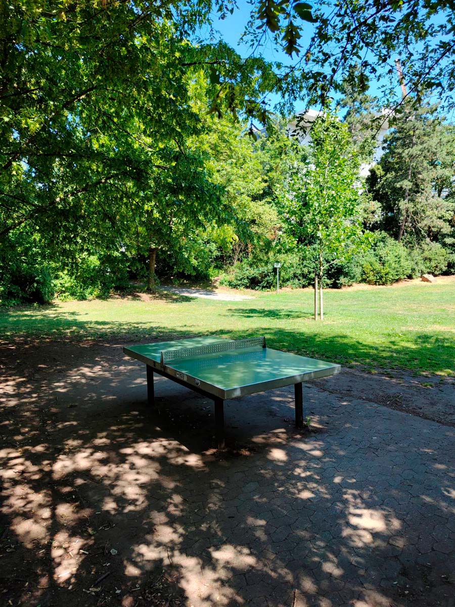 Tischtennis bei Theodor-Heuss-Damm