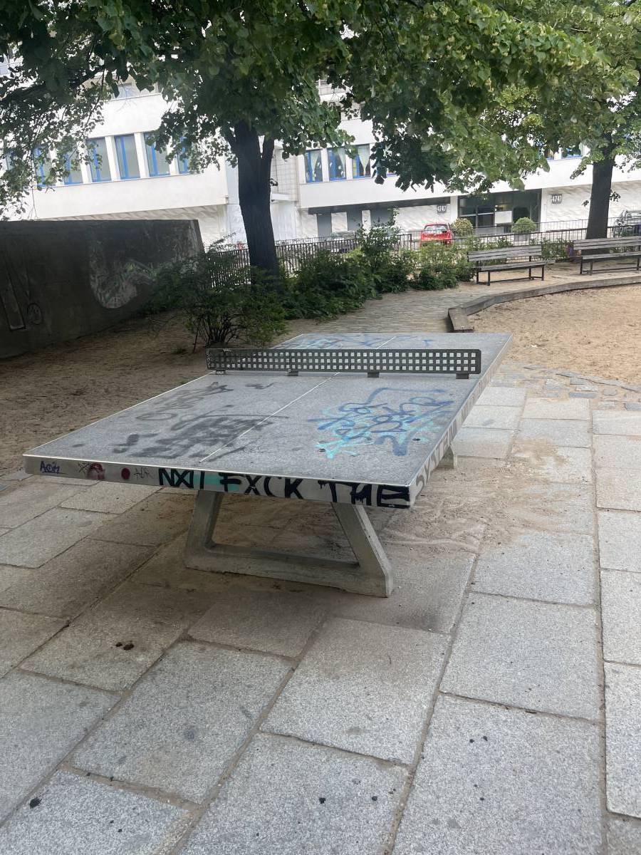 Tischtennis bei Krausenstraße