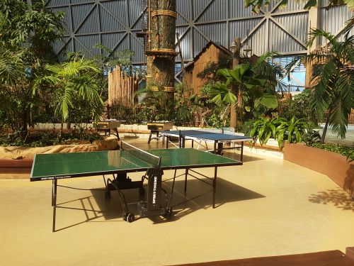 Tischtennis bei Tropical-Island-Allee