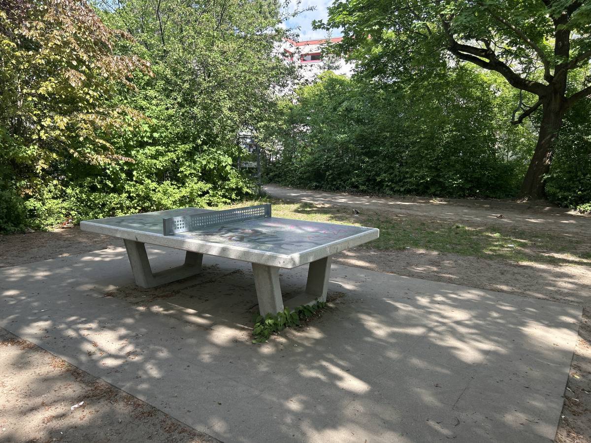 Tischtennis bei Achenbachpromenade