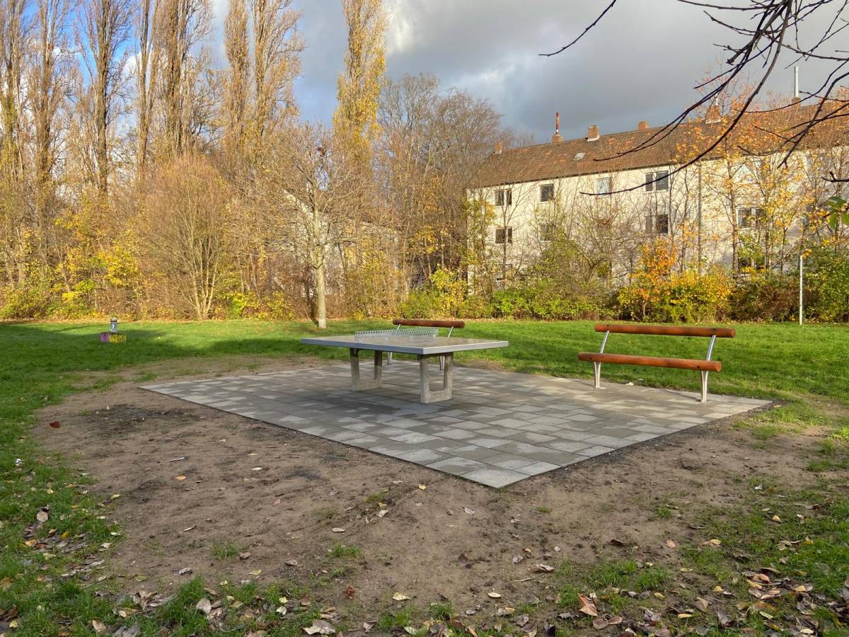 Tischtennis bei Werkstattstraße