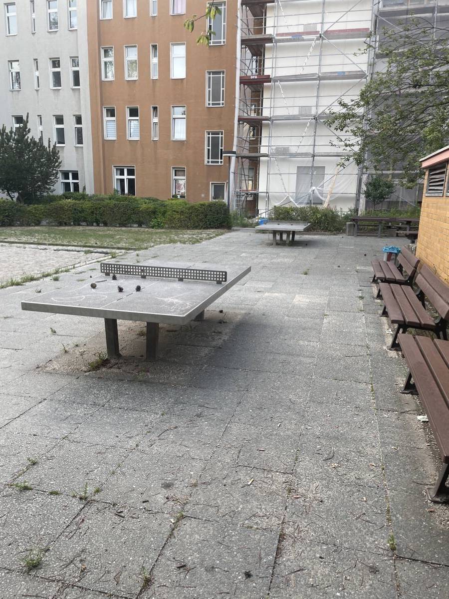 Tischtennis bei Voltastraße 15