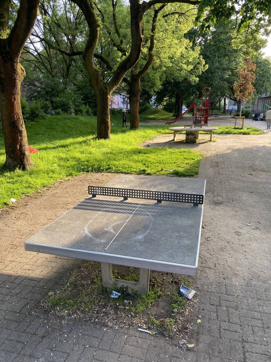 Tischtennis bei Goethestraße