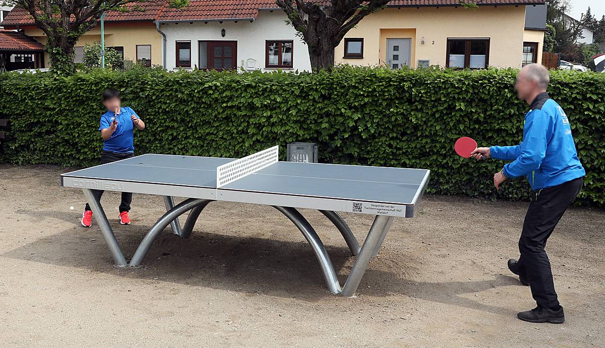 Tischtennis bei Erzbergerstraße