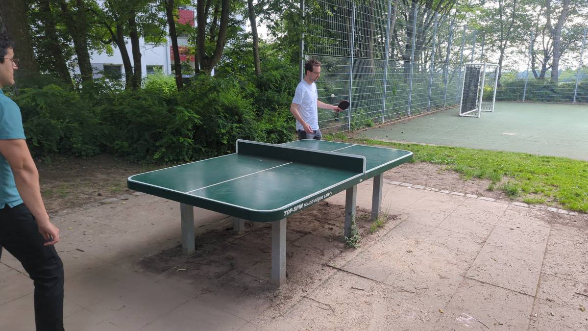 Tischtennis bei Anna-Haag-Weg