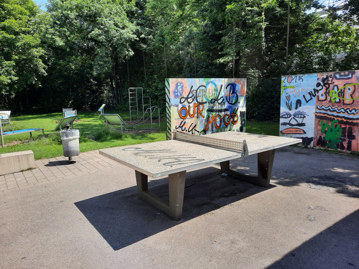 Tischtennis bei Toni-Pfülf-Straße