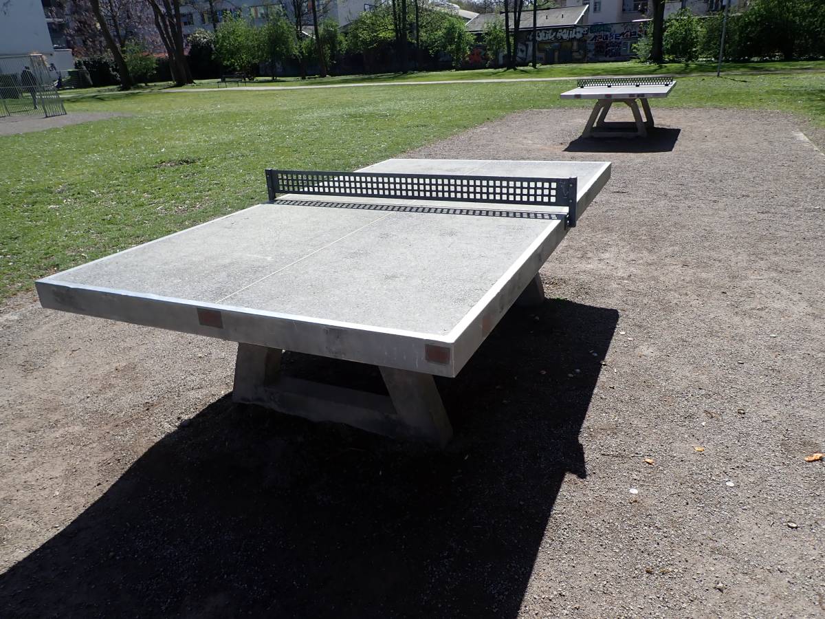 Tischtennis bei Aachener Glacis