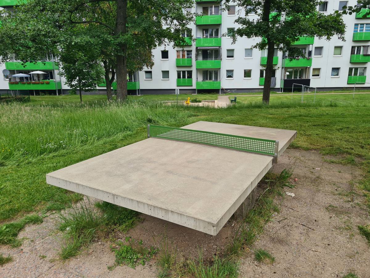 Tischtennis bei Doktor-Salvador-Allende-Straße