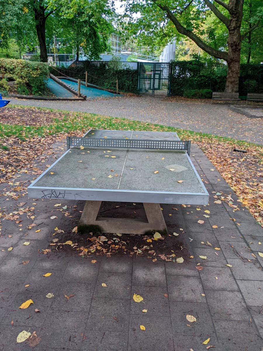 Tischtennis bei Passstraße 997
