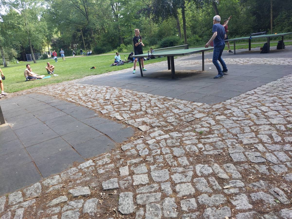 Tischtennis bei Hollerallee 101