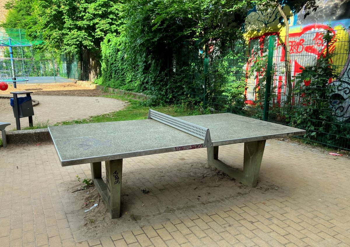 Tischtennis bei Weserstraße