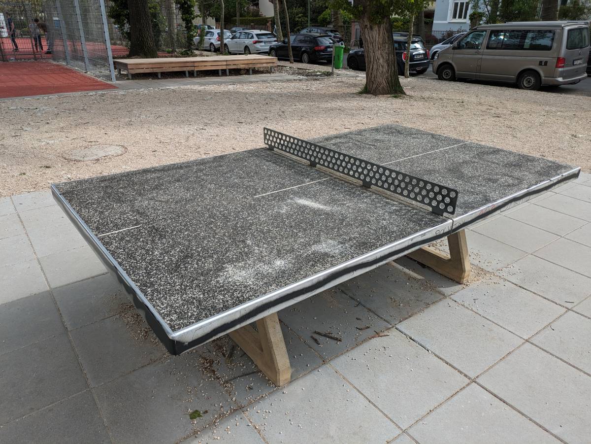 Tischtennis bei Luxemburgerallee