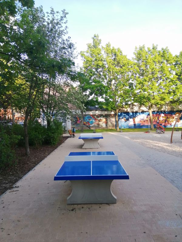 Tischtennis bei Hosemannstraße 33