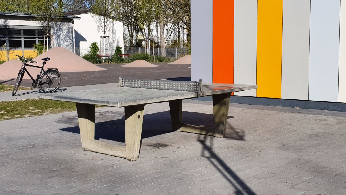 Tischtennis bei Stockholmer Straße