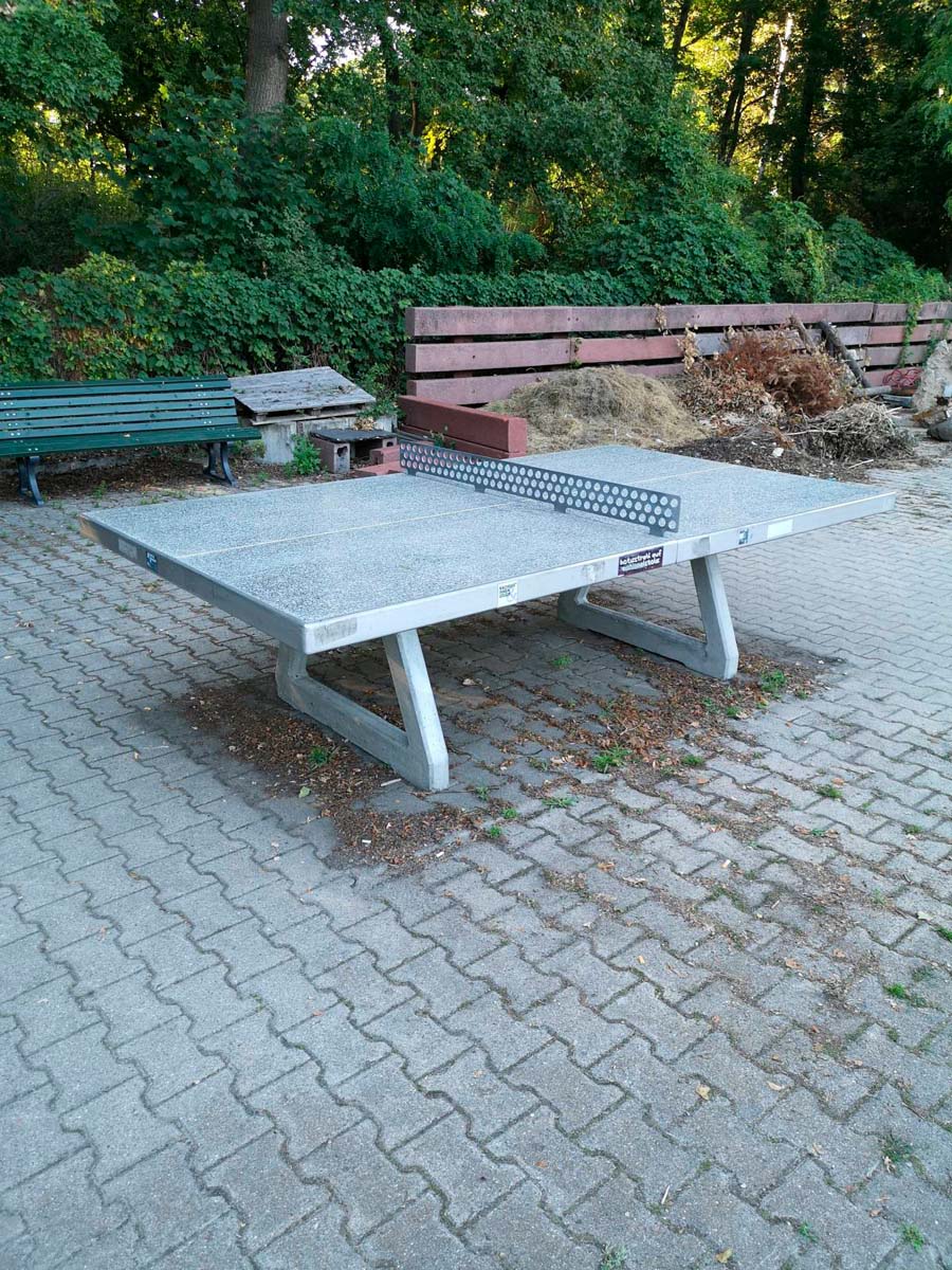 Tischtennis bei Ungarnstraße