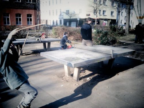 Tischtennis bei Hartwichstraße 82
