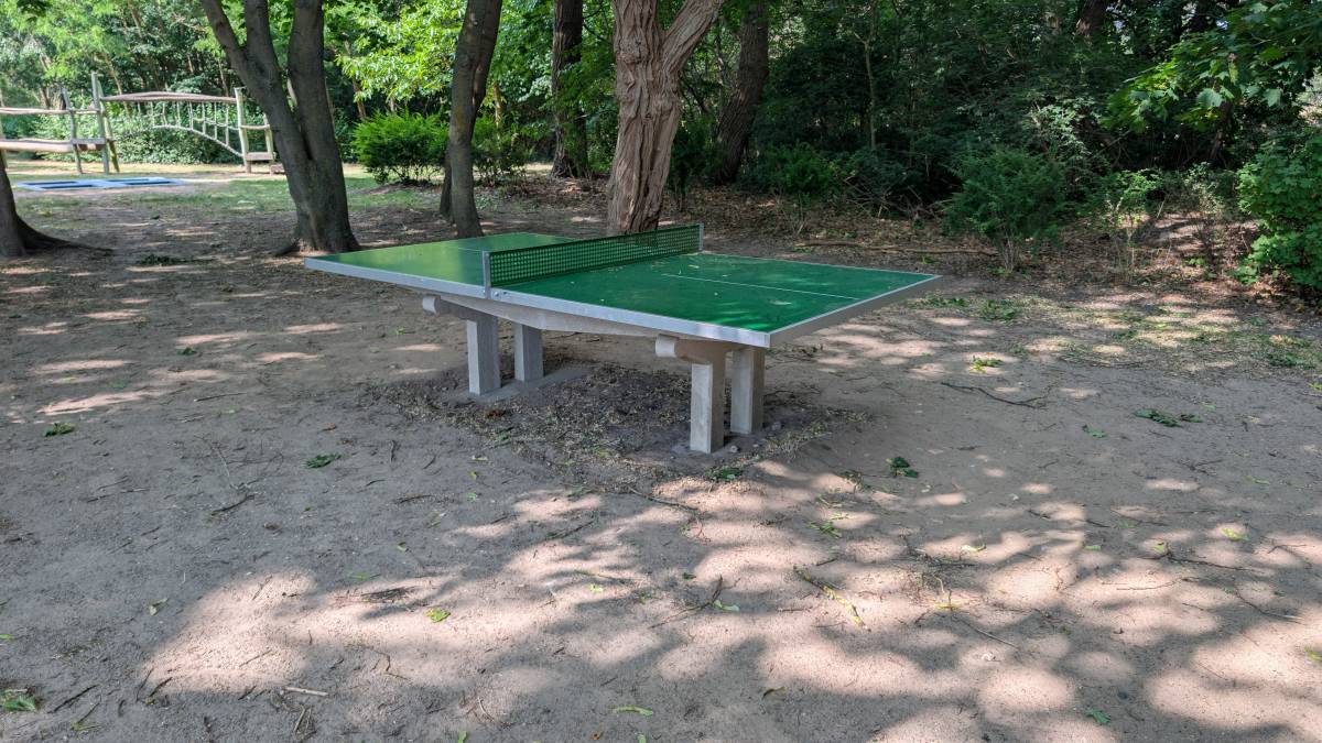Tischtennis bei Strandpromenade
