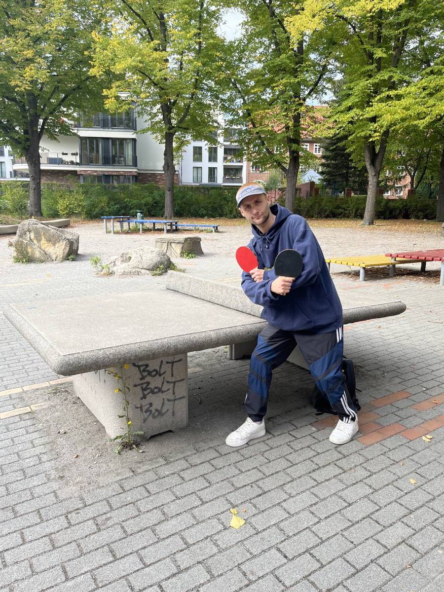 Tischtennis bei Woelckpromenade 38