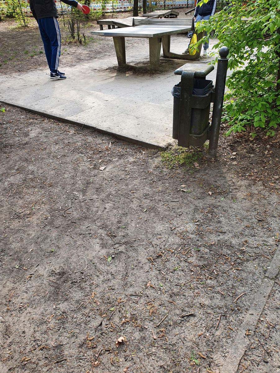 Tischtennis bei Lepsiusstr.