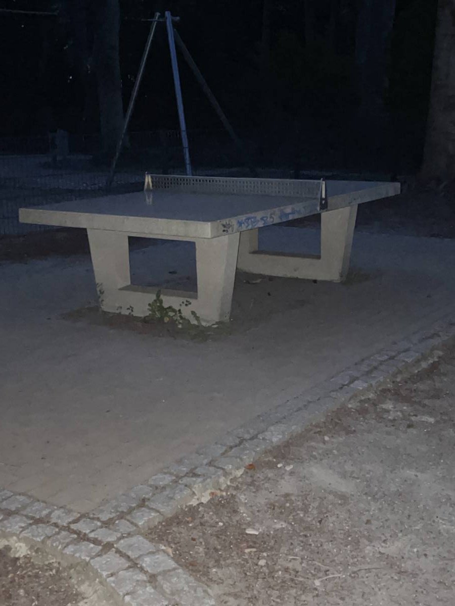 Tischtennis bei Potsdamer Straße