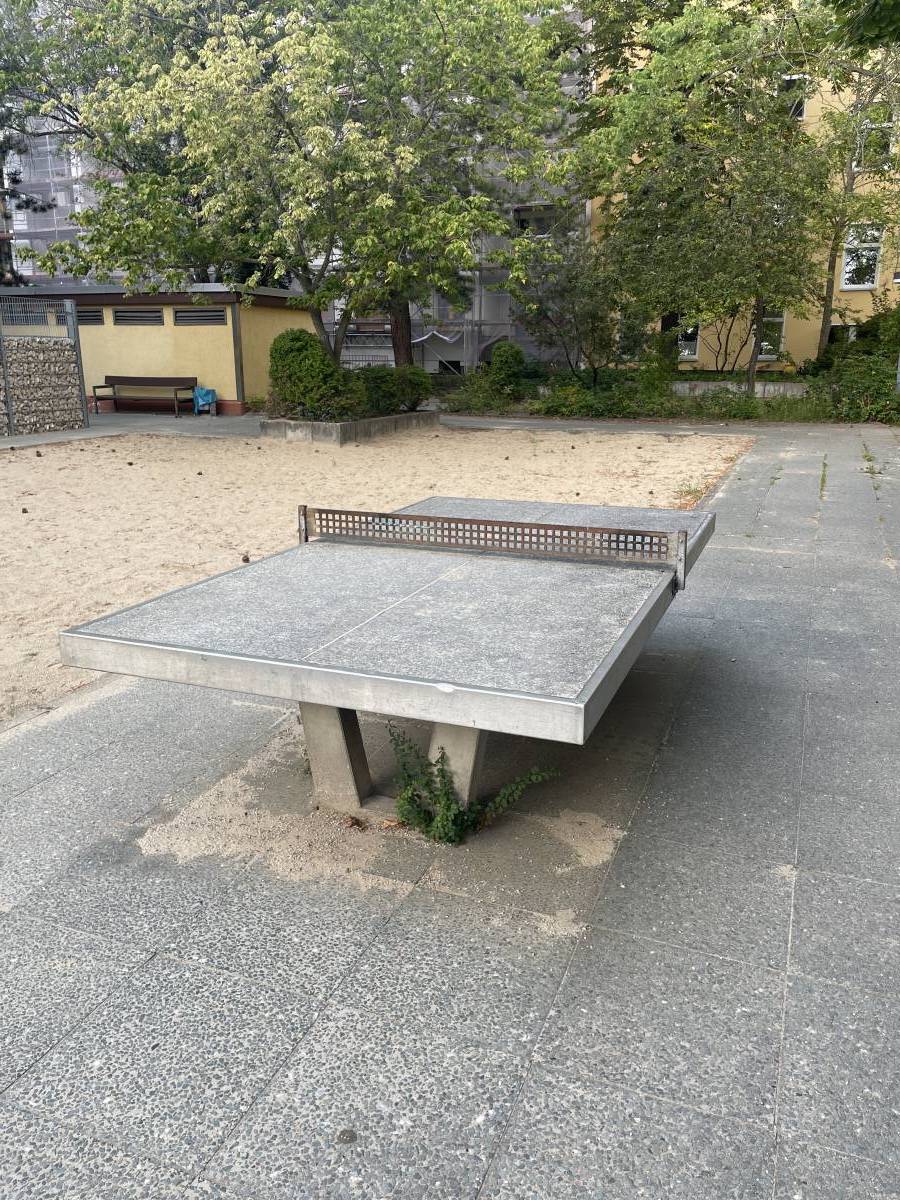 Tischtennis bei Voltastraße
