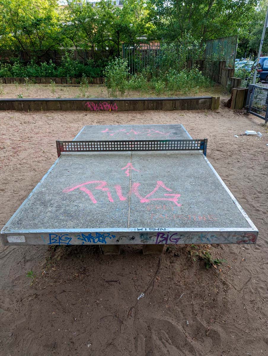 Tischtennis bei Baerwaldstraße