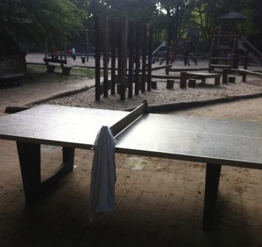 Tischtennis bei Hasenheide