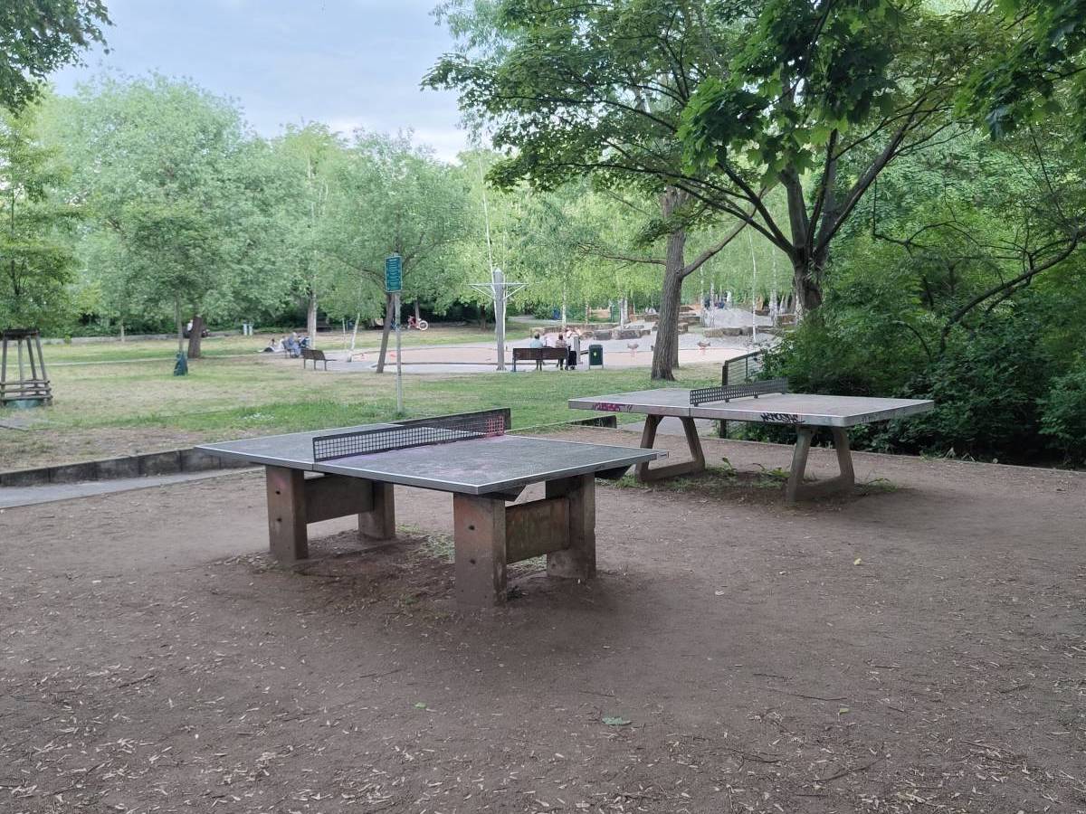 Tischtennis bei Mellenseestraße
