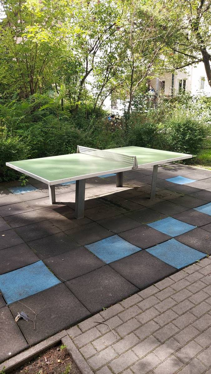 Tischtennis bei Eugen-Schönhaar-Straße