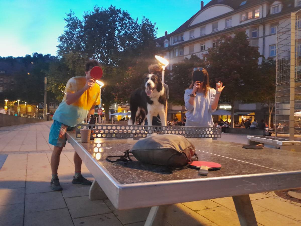 Tischtennis bei Marienplatz