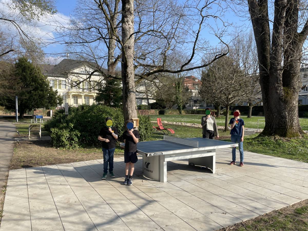 Tischtennis bei Röntgenstraße