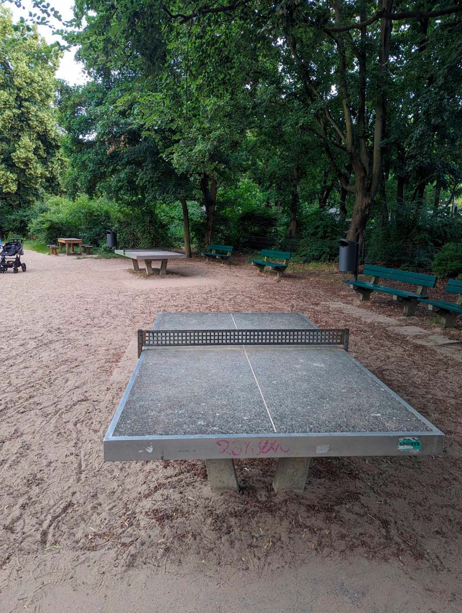 Tischtennis bei Westfälische Straße