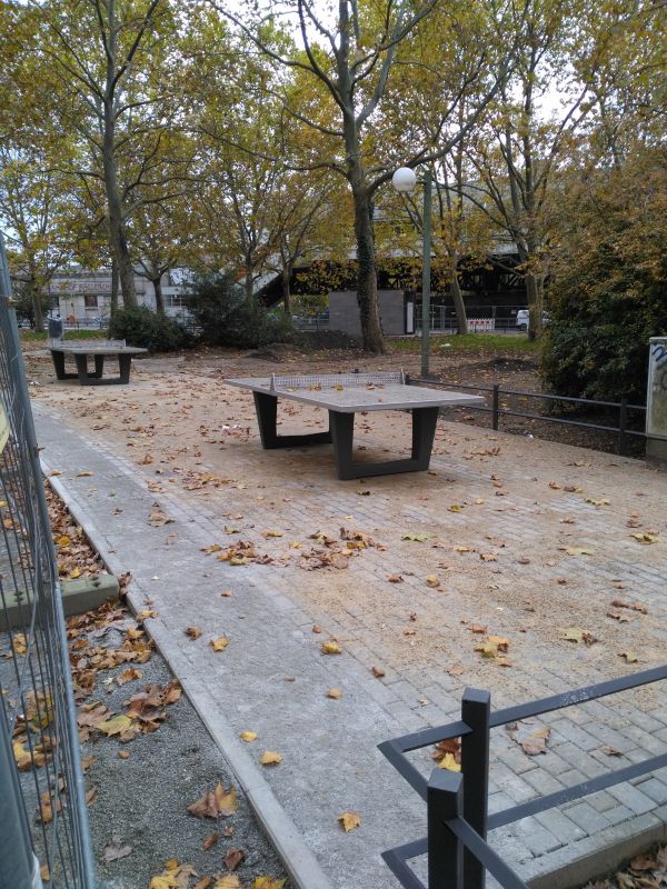 Tischtennis bei MehringplatzFriedrichshain-Kreuzberg