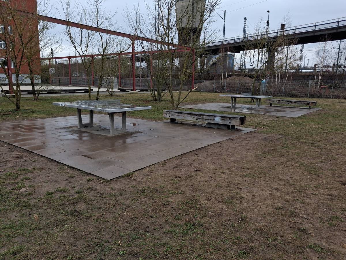 Tischtennis bei An der Kleiderkasse