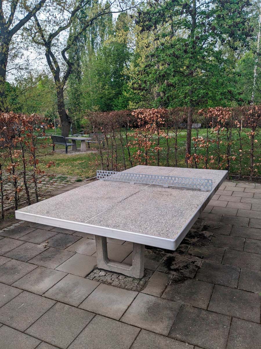 Tischtennis bei Techowpromenade