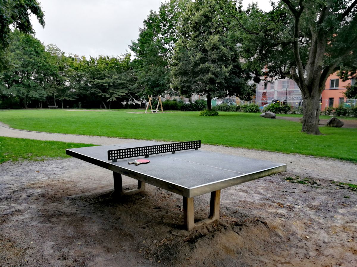 Tischtennis bei Melatengürtel