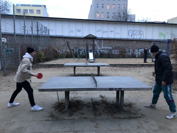 Tischtennis bei Pohlstraße 21