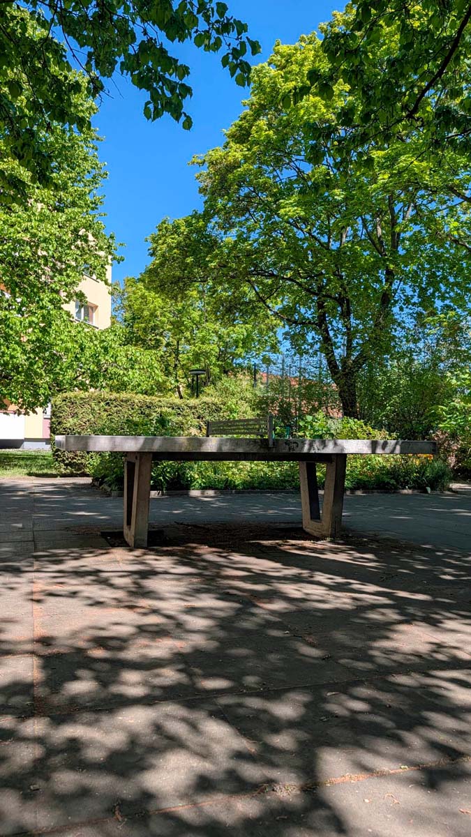 Tischtennis bei Kreuznacher Straße