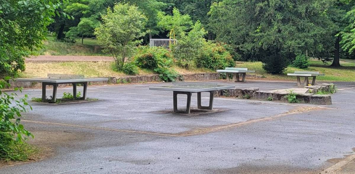 Tischtennis bei Sophie-Bickel-Weg
