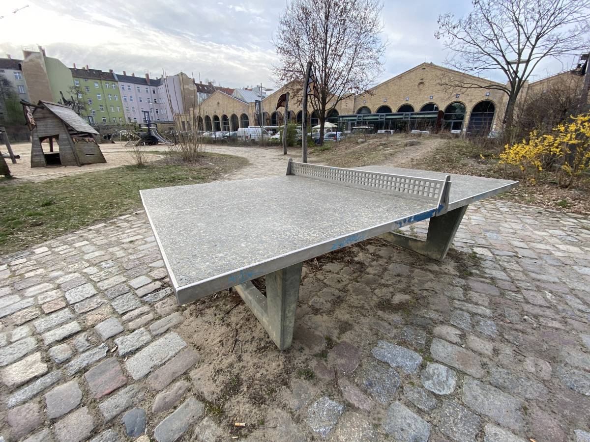Tischtennis bei Wiebestraße