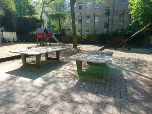 Tischtennis bei Mahlower Straße